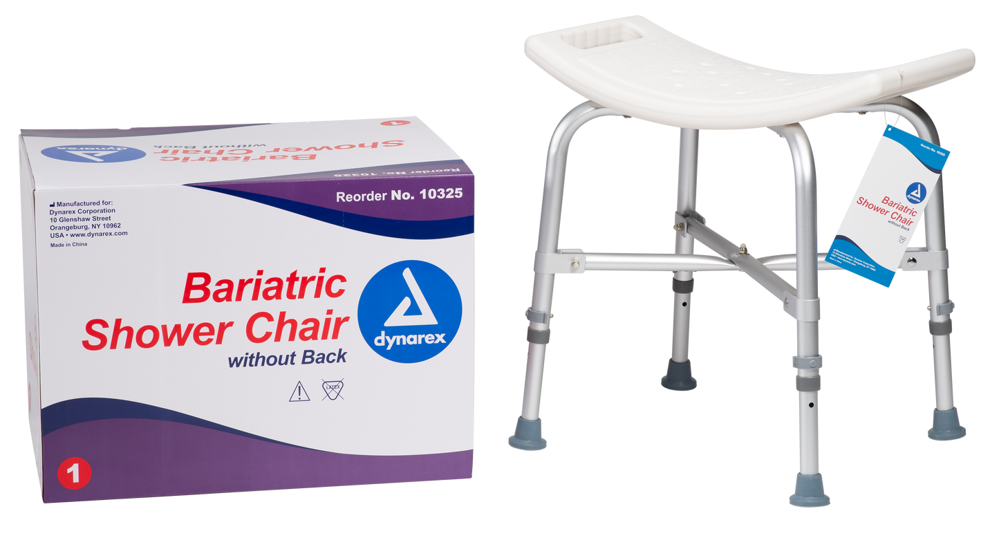 Dynarex - Bariatric Shower Chair without Back