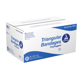 Dynarex - Triangular Bandages, 36" x 36" x 51", 12/box