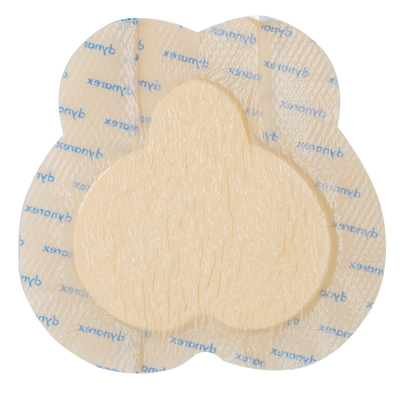 SiliGentle Silicone Bordered Foam Dressings - Sacral - 7"x7"