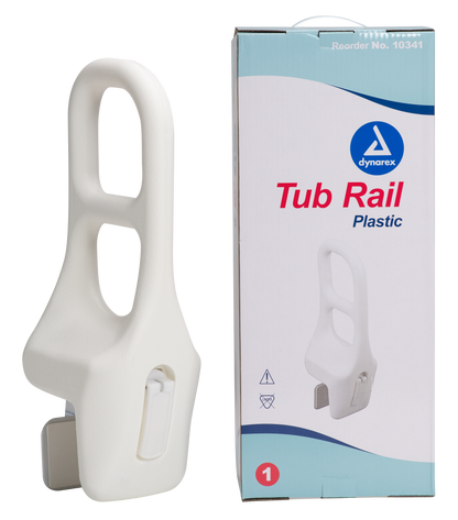 Dynarex - Tub Rail: Plastic