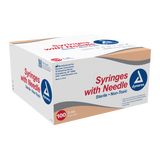 Dynarex - Syringes With Needle - 3cc