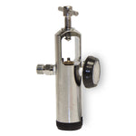 Dynarex - All Brass CGA Oxygen Regulator with 2-DISS Outlet