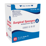 Dynarex - Surgical Gauze Sponge Sterile 2's 3"x 3" 12 Ply