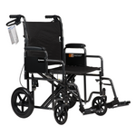 DynaRide Transport Plus Wheelchair 22"x18" Detch Desk Arm FR