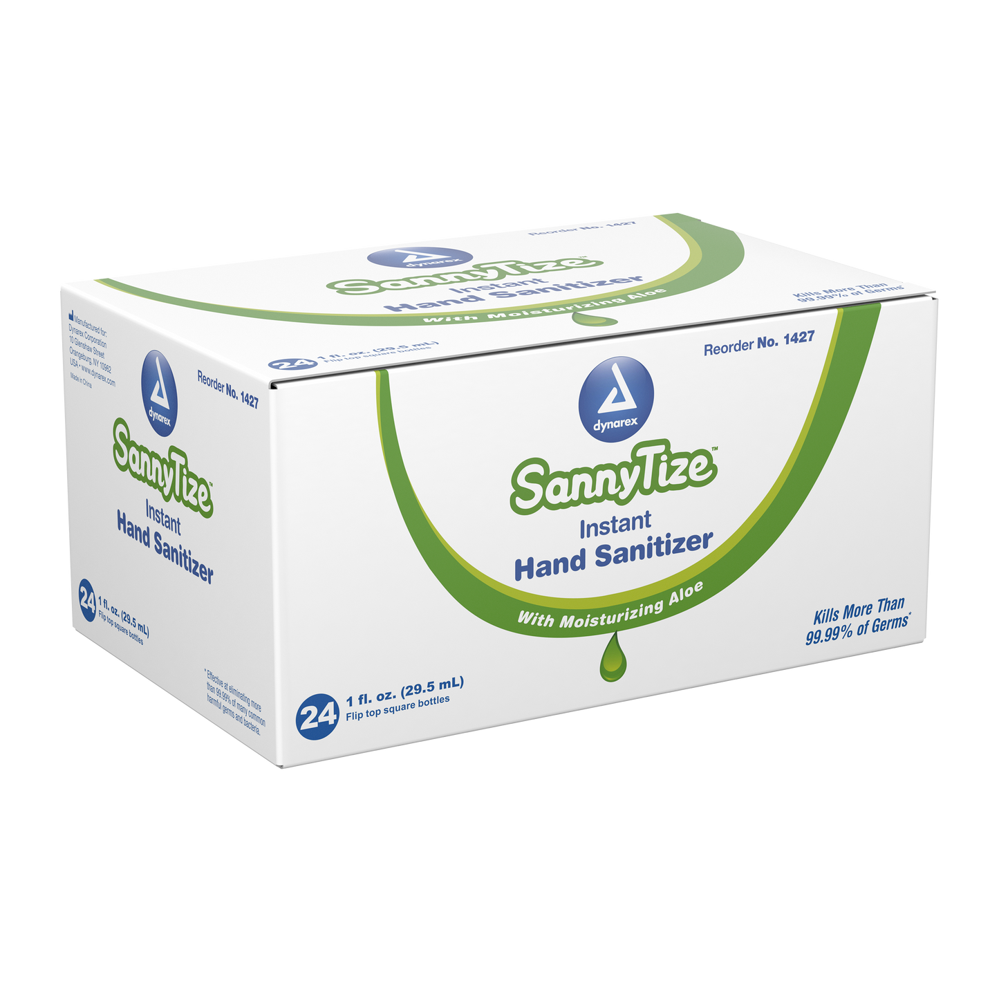Sannytize Instant Hand Sanitizer 1 oz - square