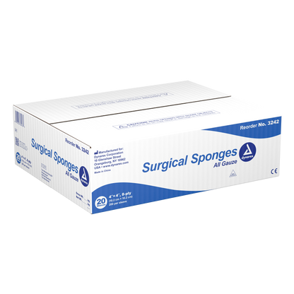 Dynarex - Surgical Gauze Sponge 4"x 4" 8 Ply
