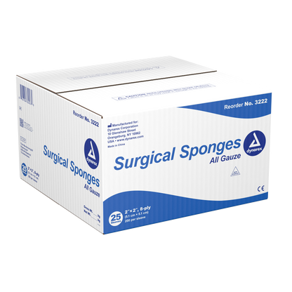 Dynarex - Surgical Gauze Sponge 2"x 2" 8 Ply