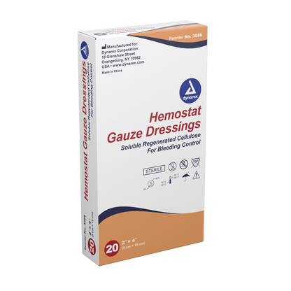 Dynarex - Hemostat Gauze Dressing