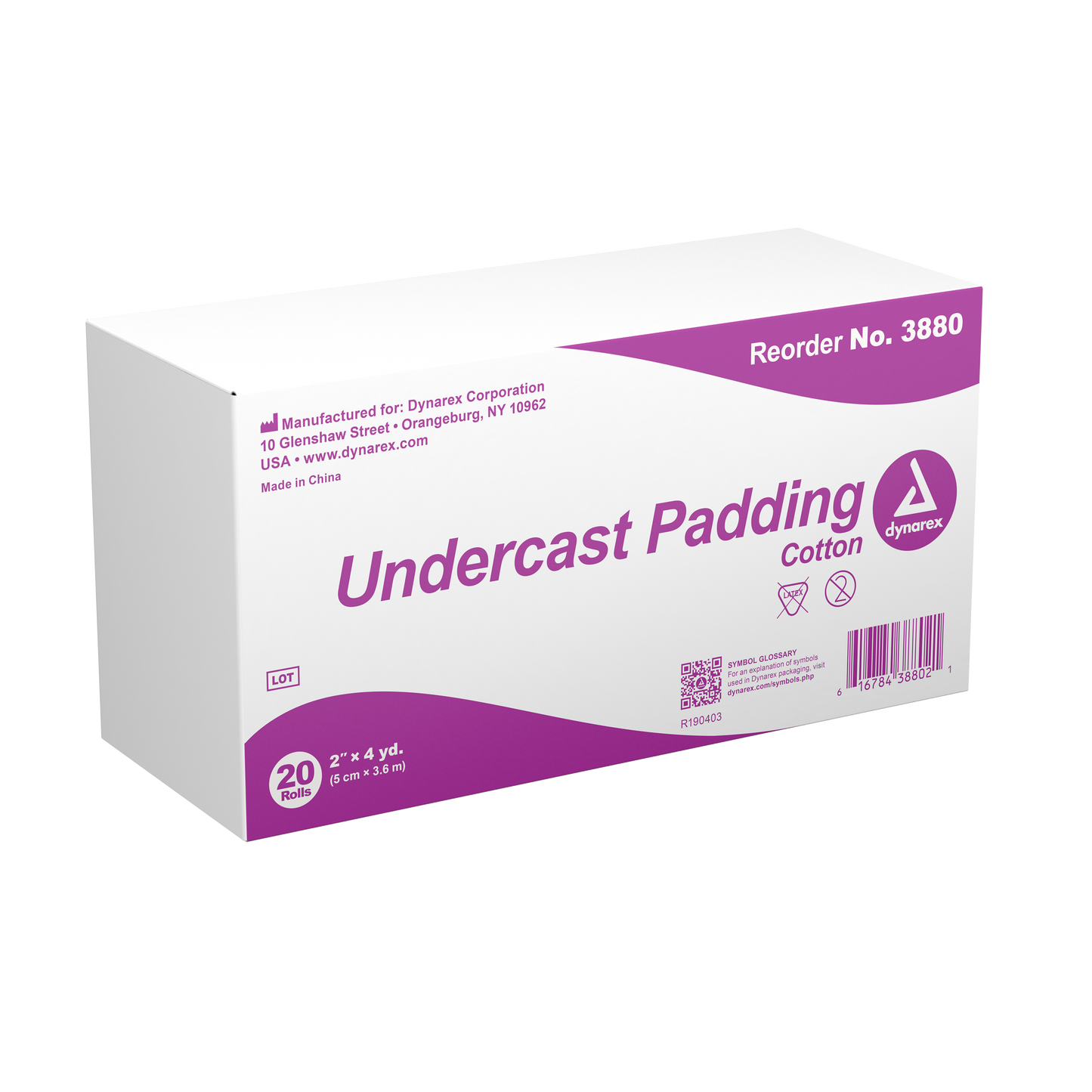 Dynarex - Undercast Padding, 4yds Length