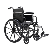 DynaRide S 4 X-Lite Wheelchair 18"x16"-18 Flip Desk Arm ELR