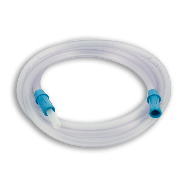 Dynarex - Suction Tubing w/straw connector 1/4" x 10', 50/cs
