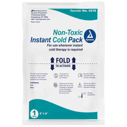 Dynarex - Instant Cold Pack with Urea (Non-Toxic)