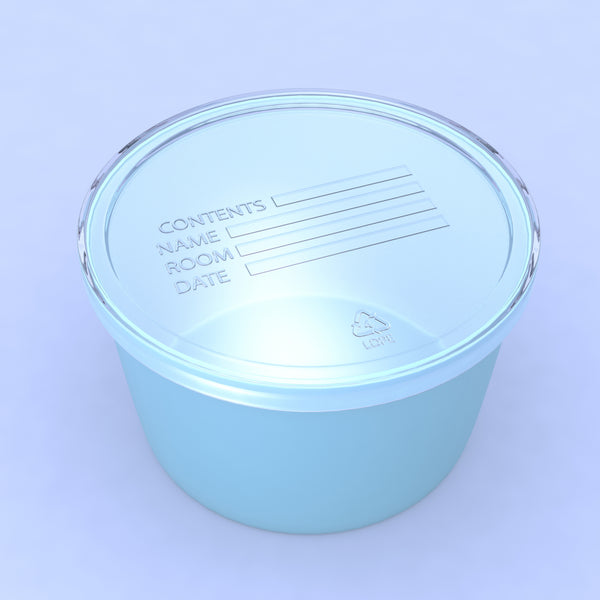 Dynarex - Denture cup w/lid, 250/case