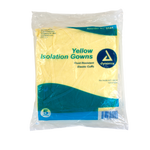 Dynarex - Isolation Gown Fluid Resistant Universal, Yellow