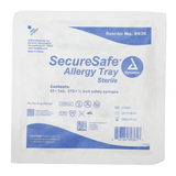 SecureSafe Allergy Safety Syringe Tray - 1cc - 27G, 1/2" needle