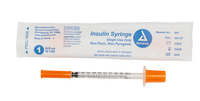 Dynarex - Insulin Syringe N/S - Individual Wrapped - .5cc