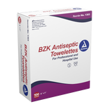 Dynarex - BZK Antiseptic Towelettes, 5" x 7"