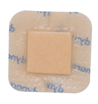 SiliGentle AG Silver Silicone Bordered Foam Dressing