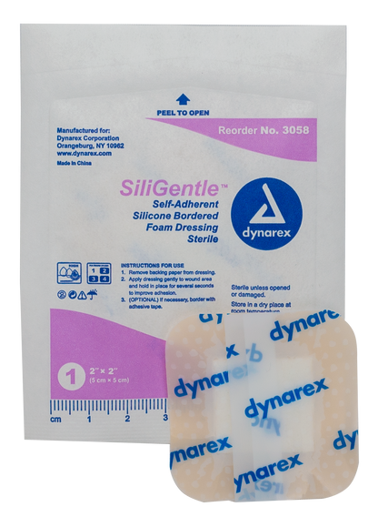 SiliGentle Silicone Bordered Foam Dressings
