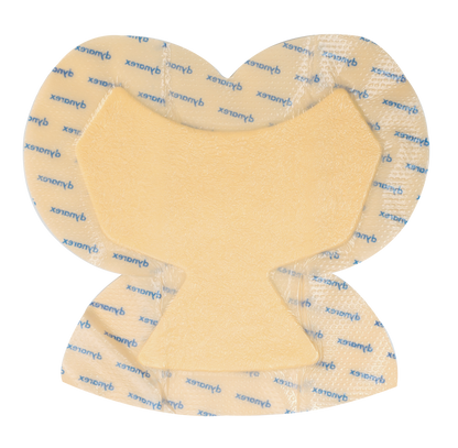 SiliGentle Silicone Bordered Foam Dressings - Heel - 10"x9"
