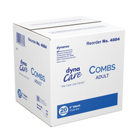 Dynarex -Black Adult Combs