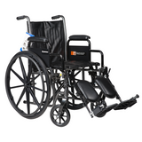 DynaRide S 2 Wheelchair-16"x16" Seat w/ Detach Desk Arm ELR