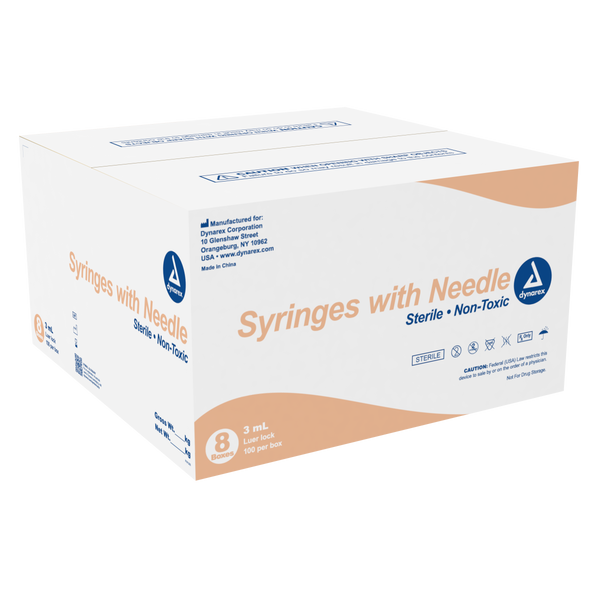 Dynarex Syringes With Needle