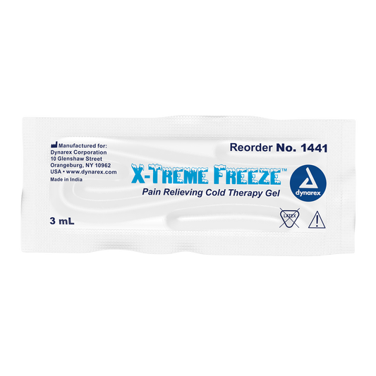 Dynarex - X-Treme Freeze Pain Relieving Cold Therapy Gel 3mL Packet