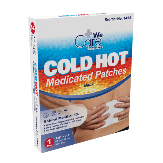 Dynarex - Cold Hot Medicated Patches, 1lb Bag