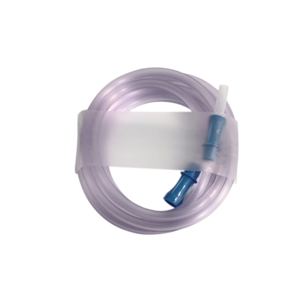 Dynarex - Suction Tubing w/straw connector 1/4" x 6', 50/cs