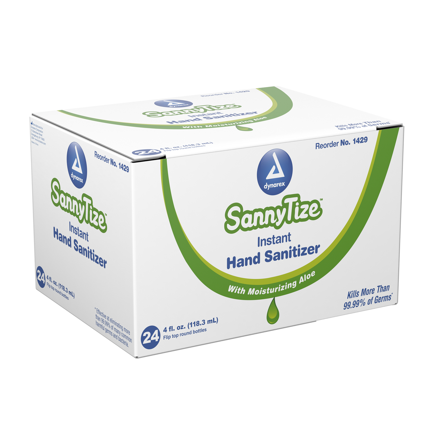 Sannytize Instant Hand Sanitizer 4 oz - round bottle