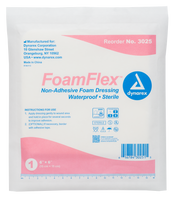 FoamFlex Non-Adhesive Waterproof Foam Dressing