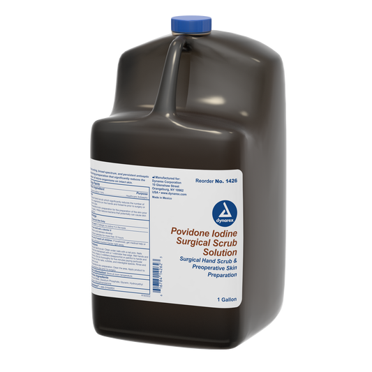 Dynarex - Povidone-Iodine Scrub Solution - 1 Gallon