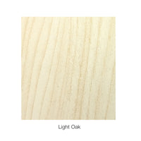 Dynarex - Overbed Table NonTilt- Offset H Base with Light Oak Top