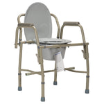 Dynarex - Drop-Arm Folding Commode