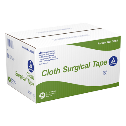 Dynarex - Cloth Surgical Tape 3" x 10 yds