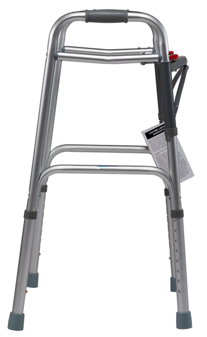 Dynarex -Adult Two Button Folding Walker