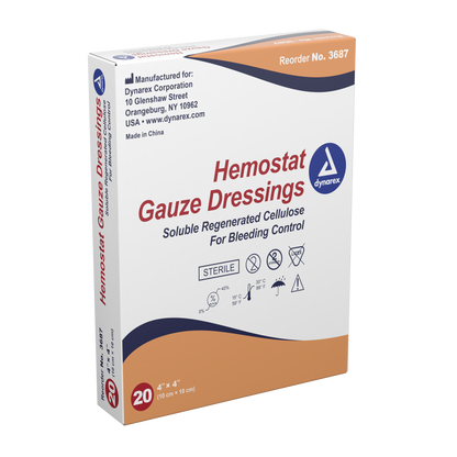 Dynarex - Hemostat Gauze Dressing