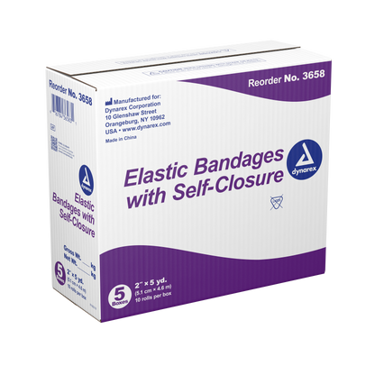 Dynarex - Elastic Bandage with Self-Closure, 5yds