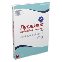 DynaDerm Hydrocolloid Dressing - Sacral - 6"x7"