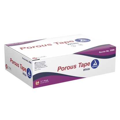 Dynarex - Porous Tape 1/2" x 10 yds