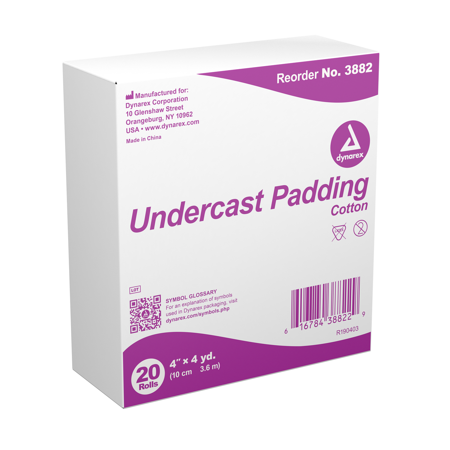 Dynarex - Undercast Padding, 4yds Length