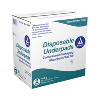 Dynarex - Disposable Underpads, 30 x 30 (105 g) with polymer