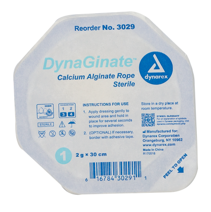 DynaGinate Calcium Alginate Dressing - 2gx30cm