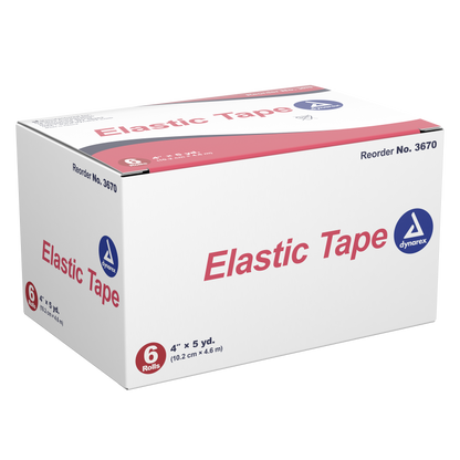 Dynarex - Elastic Tape, 4" x 5 yds
