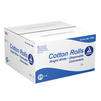 Dynarex - 1lb Cotton Rolls, Case of 25