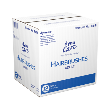 Dynarex -Adult Hairbrushes