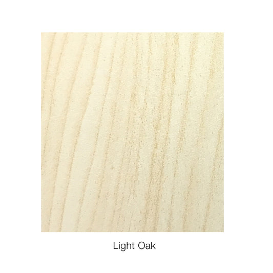 Dynarex - Overbed Table Non Tilt - White U Base with Light Oak Top